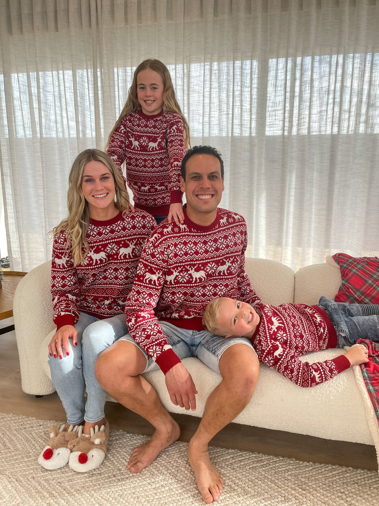 matching family christmas jumpers australia