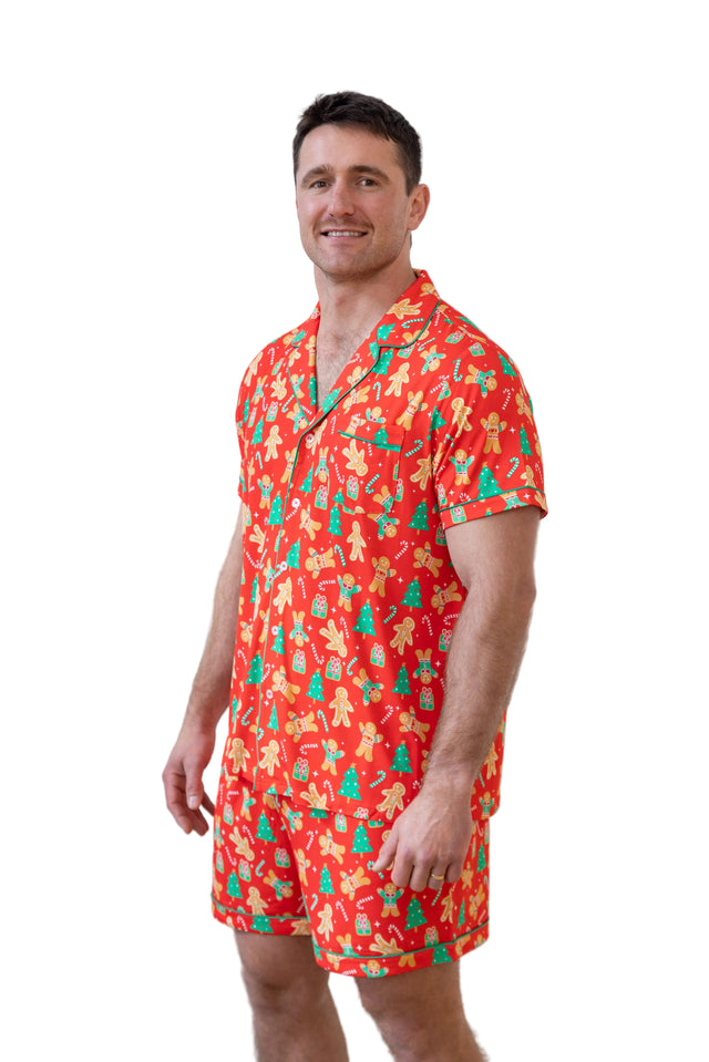 Men's Luxe Bamboo Sweet Treats Christmas Pyjamas