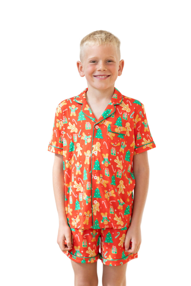 Children's and Babies Luxe Bamboo Sweet Treats Christmas Pyjamas