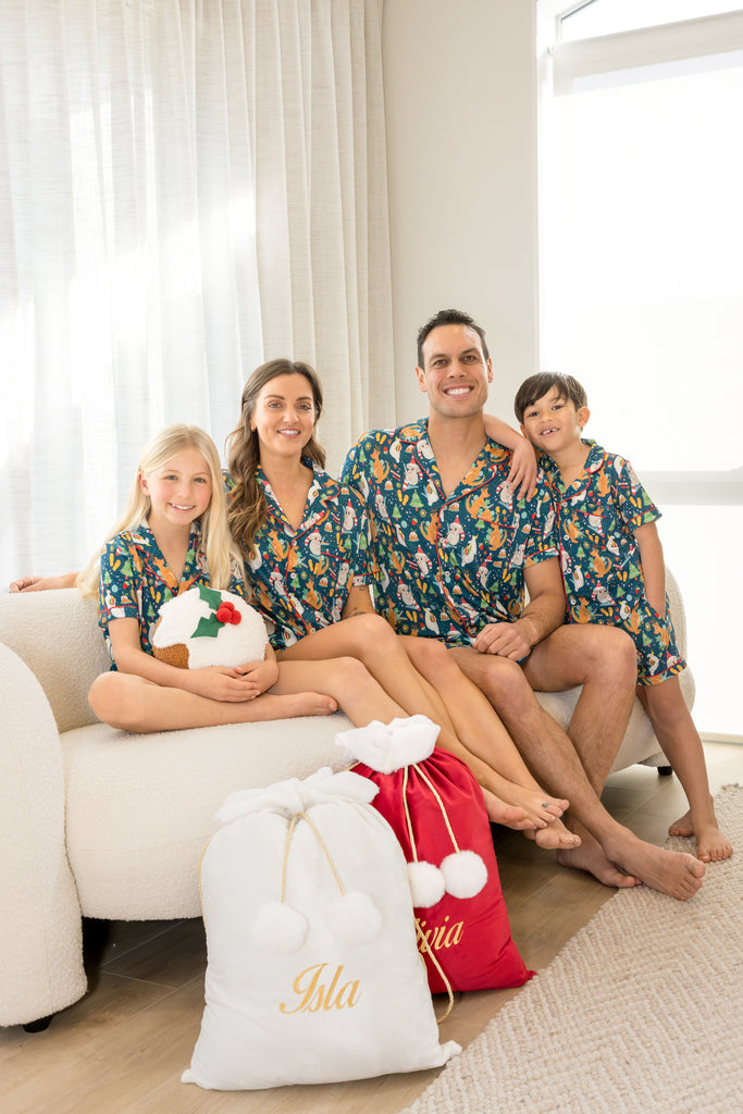 matching Australiana Christmas Pyjamas