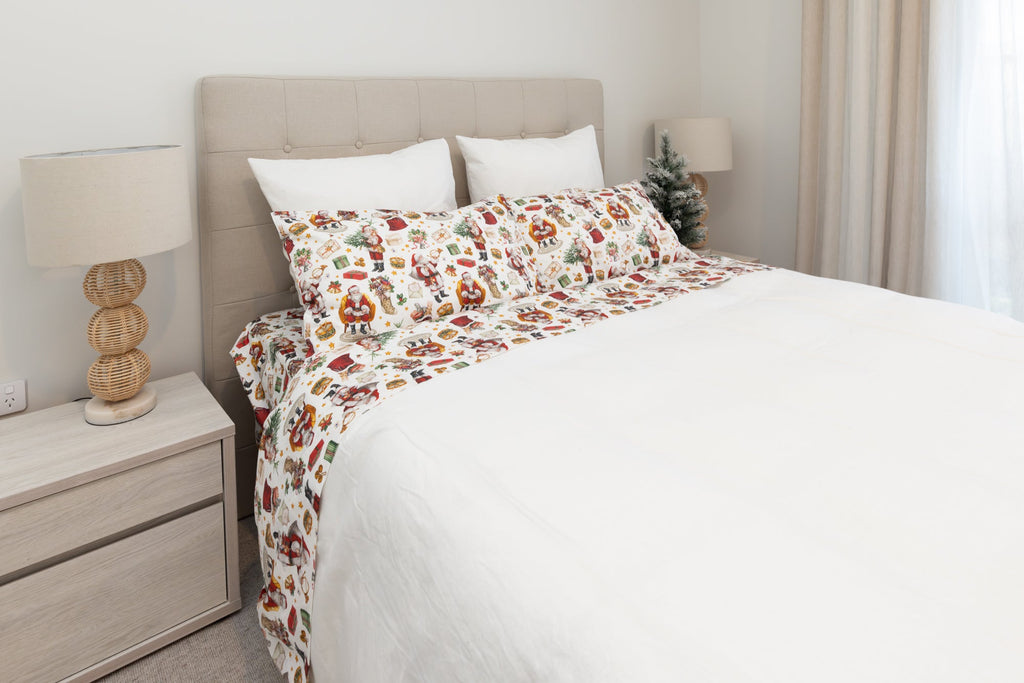 Santa Christmas Bedsheets