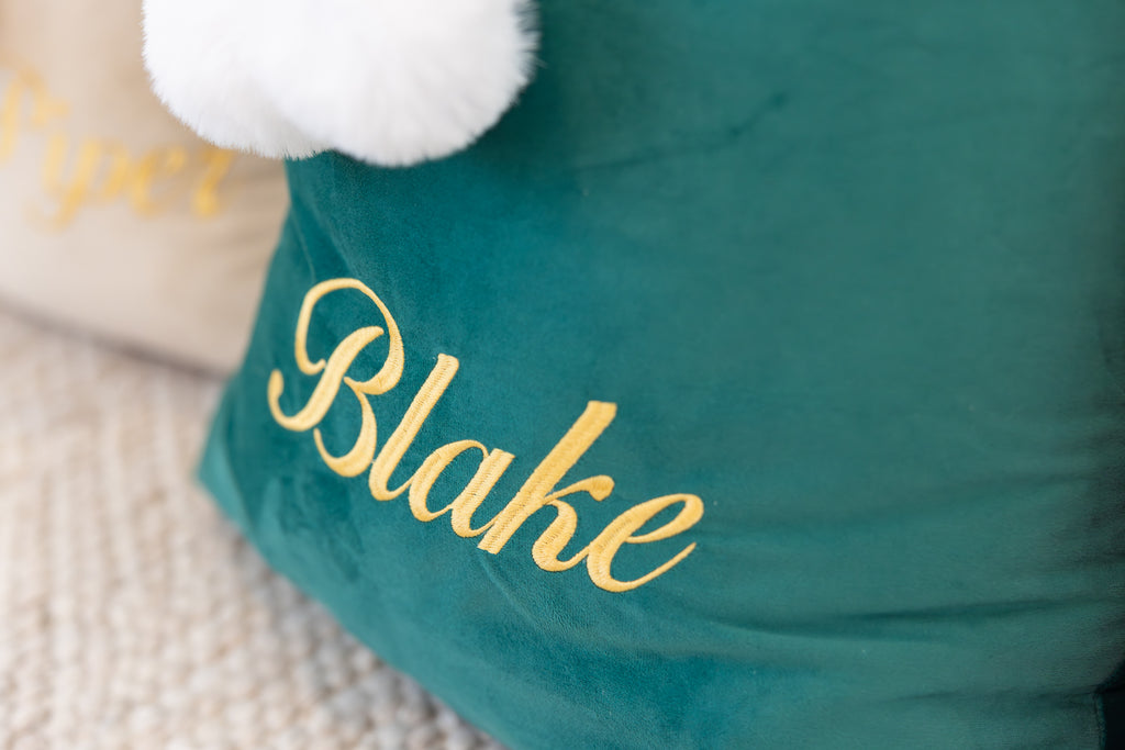 velvet santa sacks