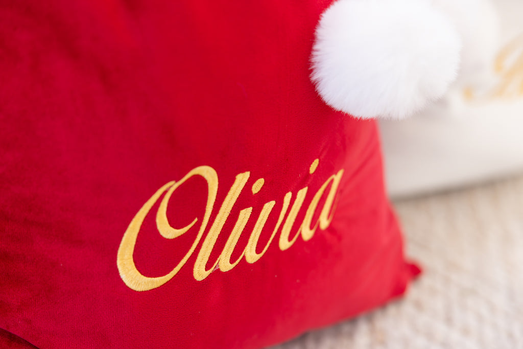 custom santa sacks