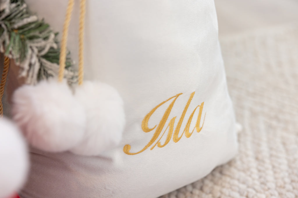 personalised santa sacks