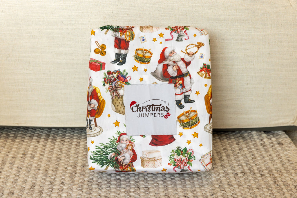 Traditional Santa Christmas Bedsheets