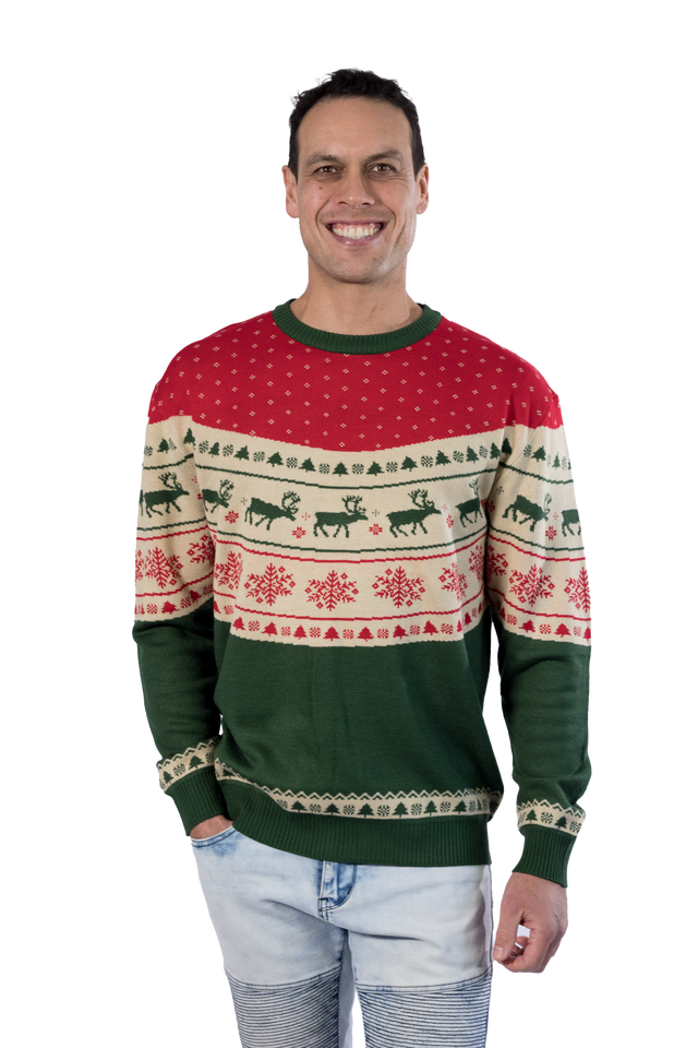 Men's Vintage Christmas Jumper