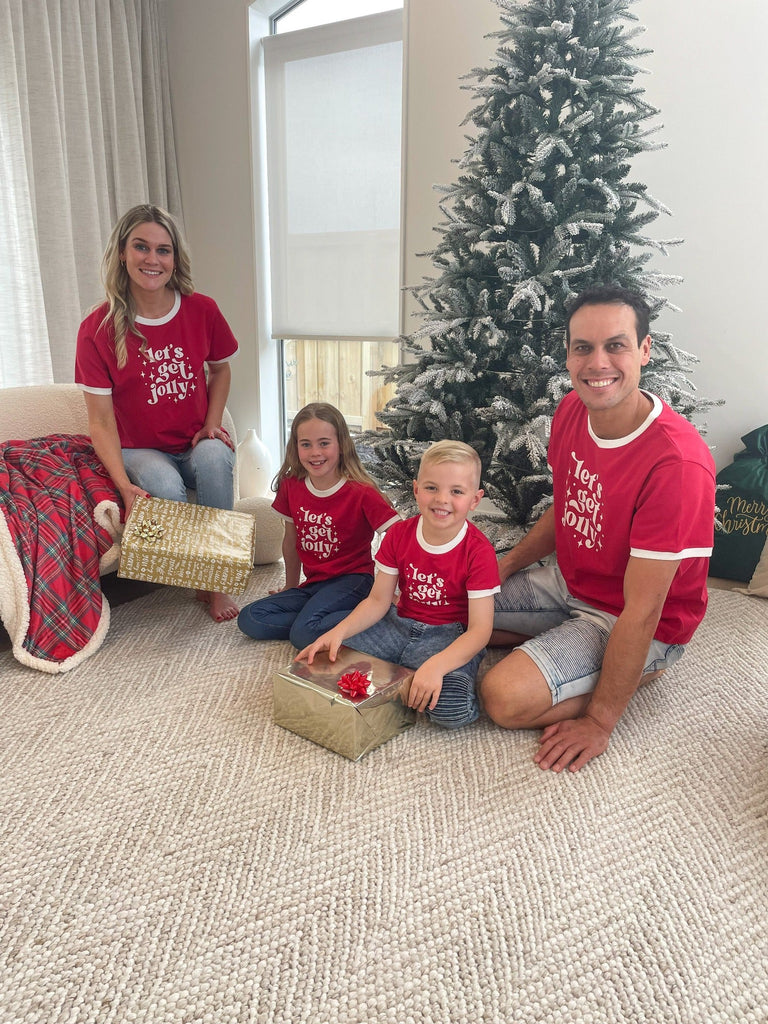 matching family christmas tops