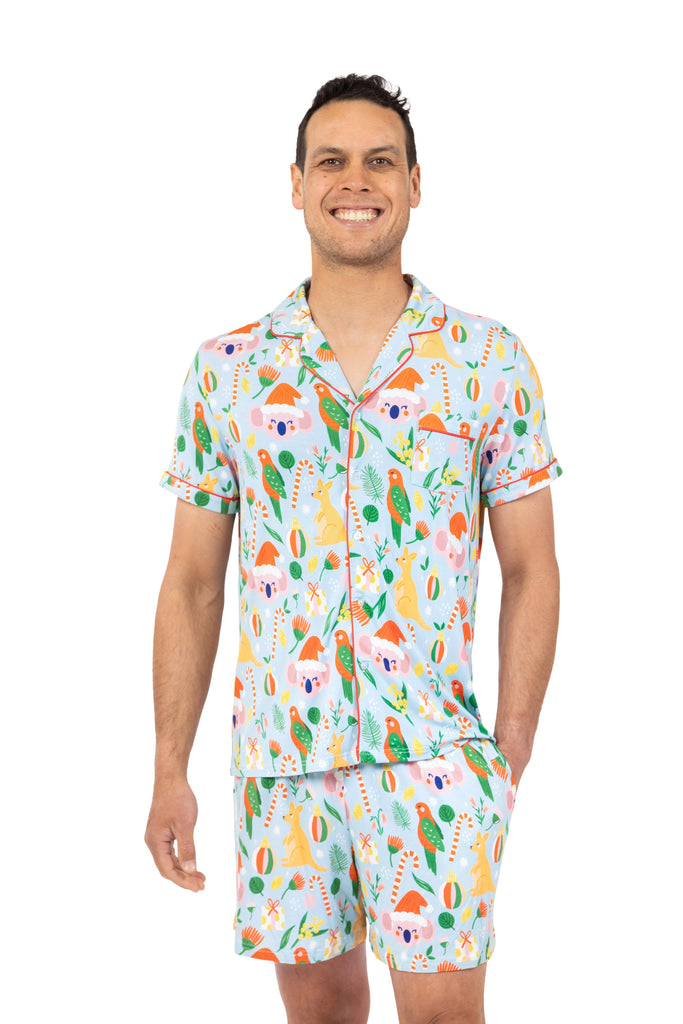 mens australiana christmas pyjamas