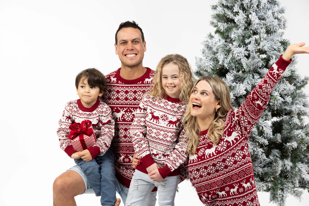 family christmas jumpers