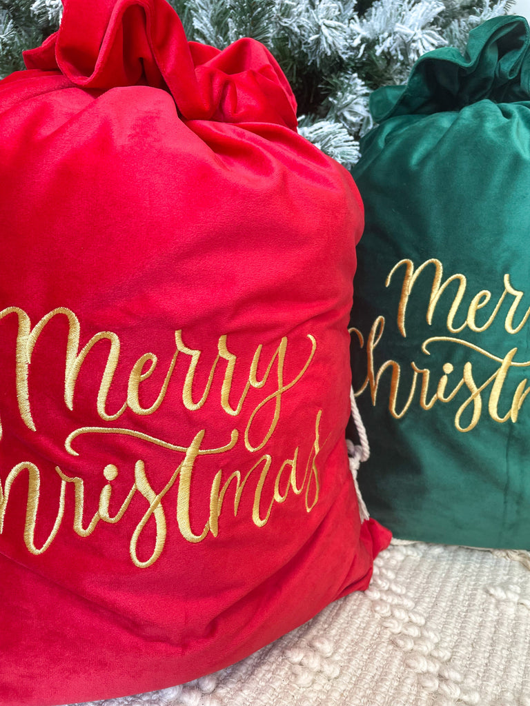 christmas santa sacks