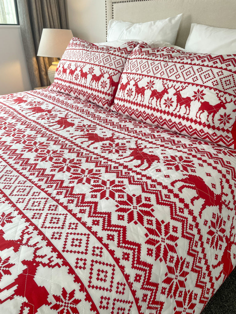 boutique christmas duvet